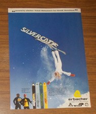 Seltene Werbung ERBACHER SUPERCAT Ski Trickski-Weltmeisterin Susi Schmidl 1977