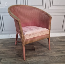 Retro Vintage Tub Chair - rosa