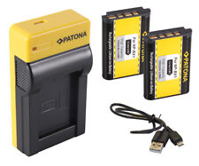 2 x Akku + USB-Ladegerät f