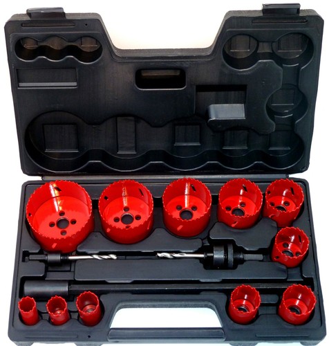 Lochsägen set mm - set, 19-76 mm