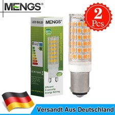 2 Stück MENGS B15D 10W=80W LED Glühbirne Mit Keramik + 850LM Warmweiß Light