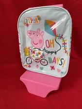 Kinderrucksack Mit Trolleyfunktion Peppa Wutz Peppa Wutz Rosatürkis 22x28 B-Ware