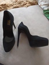 stiletto high heels schwarz Gr.38 von Mos top Zustand