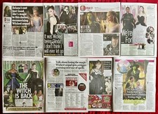 Wicked For Good Ariana Grande UK Newspaper Magazine Clippings Cuttings Lot 1