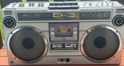 Sharp 9191 rare boombox - rare,