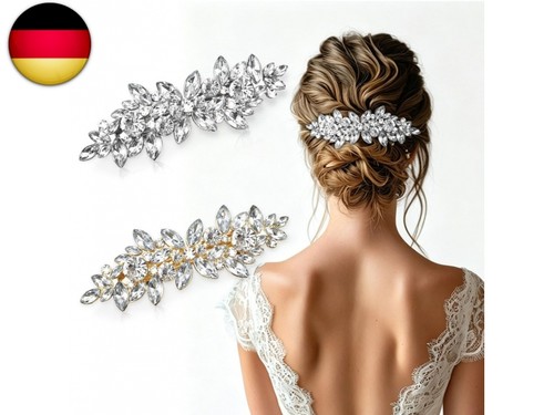 Stück strass haarspange - 2,