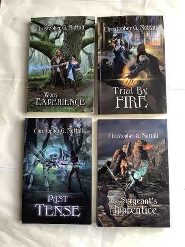 Christopher nuttall books - books, lot