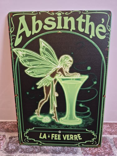 Absinthe blechschild absinth - blechschild,