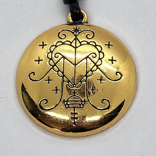 Oshun voodoo loa veve amulett - veve,