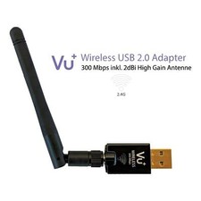VU+ WLAN Stick  Dongle USB 2.0 Wireless Adapter 300 Mbps Wifi inkl.Antenne