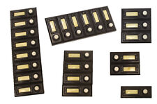 alter Taster Klingel Schalter Klingelknopf Bakelit Namensschild Vintage Retro