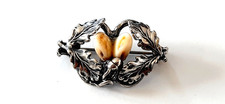 Silber design brosche - design, /