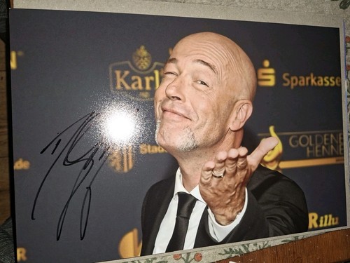 Autogramm foto der graf von - graf,