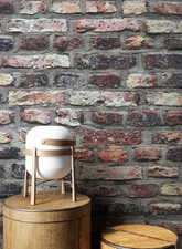 Steintapete Vliestapete Bunt