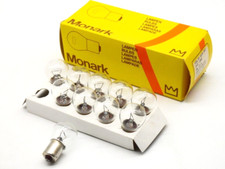 10 Stk. MONARK 24V 18W BA15s Glühlampe
