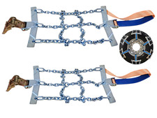 LKW-Schneeketten, Segmente 2 Stück, Befestigung mit Spanner, 315-70-22,5