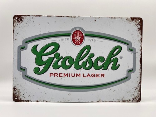 Blechschild grolsch 20x30cm - grolsch,