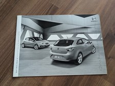 SEAT Ibiza SC Prospekt Ausstattung & Technische Daten Broschüre Flyer 2010 10101