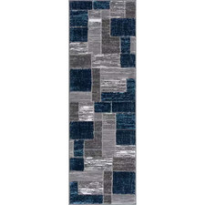 Verena Blue Geometric 2 Ft. X