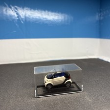 345HO /26 - Busch H0 48970 - Smart Cabrio creme weiß offen - mit OVP