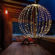 LED Drahtkugel Leuchtkugel