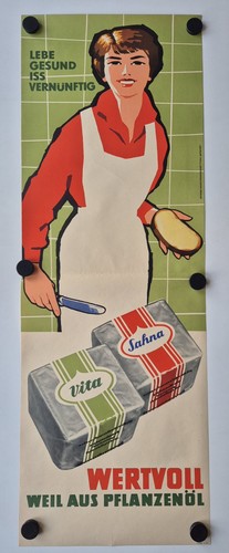 Plakat margarine vita sahna - margarine,