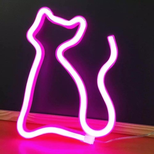 Neon led schild - led, nacht