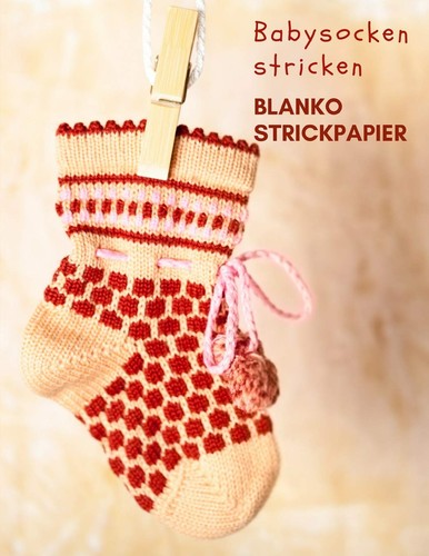 Babysocken strickmusterheft - babysocken,