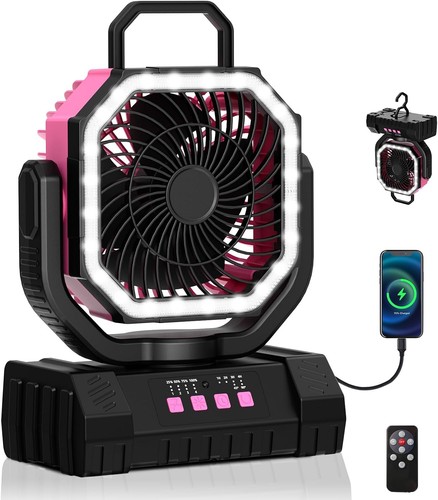 Campingventilator mit licht - campingventilator,