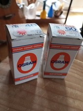 2x Vintage Osram Krypton 40 &