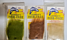 3x Gehrke's  Fish-Fuzz
