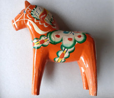 Dalapferd Schweden Pferd Nusnäs Werbung Addo -X Dalarna dalahäst Nils Olsson