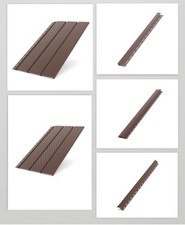 Kunststoffpaneele Braun