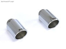 Remus Edelstahl Endrohrsatz 2x