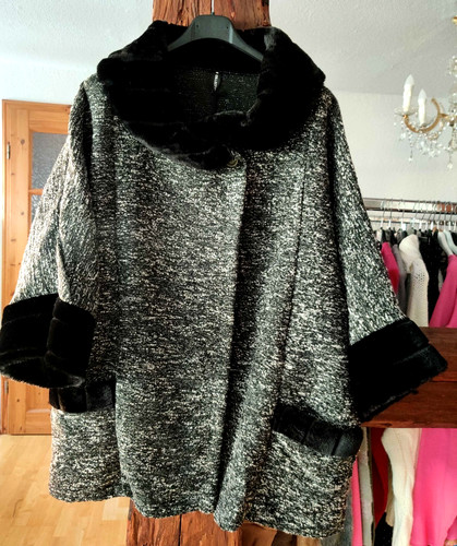 Cape mantel jacke - cape,
