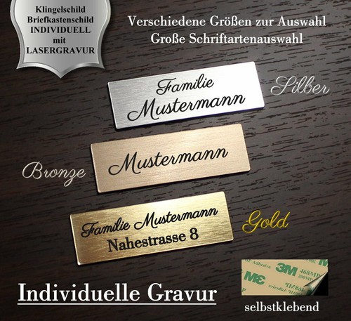 Türschild klingelschild - türschild,