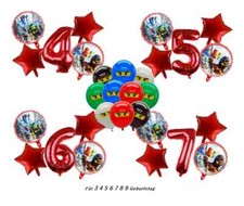Ninja Folienballon Für 3 4 5