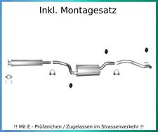 Auspuffanlage Ford Focus C-Max 1.6 1.8 2.0 Auspuff Montagesatz
