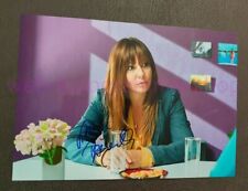 SIMONE THOMALLA - TATORT - SIGNED IN PERSON AUTOGRAMM AUTOGRAPH 20 x 29 CM