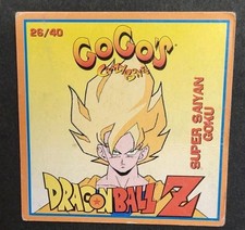 Dragonball Z Gogos Crazy Bones Card Super Saiyan Goku 26/40