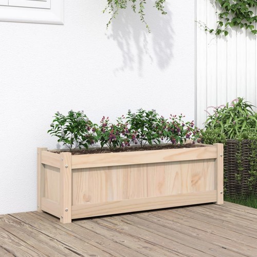Pflanzkübel 90cm kiefernholz - pflanzkübel,