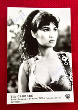 Original-Autogramm von Tia Carrere, s/w-Foto, 17,6 x 12 cm