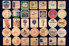 70 Stück Bierdeckel, Konvolut