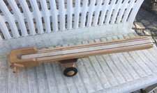 DDR VEB Förderband antik Holz