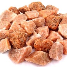 Orangencalcit Edelsteine roh