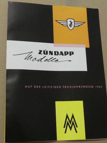 Original zündapp prospekt - original,