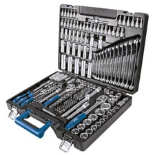 Scheppach Werkzeugkoffer TB217 217-teilig Bits Steckschlüssel Satz Stecknüsse