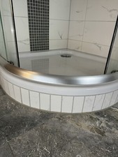 Duschwanne (Duschtasse) für Runddusche,  90 cm Viertelkreis