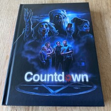 COUNTDOWN LIMITIERTES NUMMERIERTES MEDIABOOK COVER A BLU RAY + DVD Neuwertig
