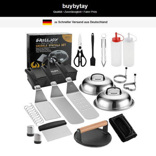 Plancha zubehör set - zubehör, 28-teilig